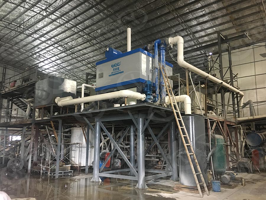 廣西賀州陶瓷行業(yè)鉀長(zhǎng)石磁選設(shè)備使用案例